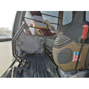 Secondhand Hitachi EX60 Excavator 6 Ton Mini Digger Red For Construction