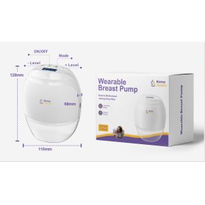 Silent Electric Wireless Breast Pump wearable Handsfree 3 Modes 8 Levels OEM