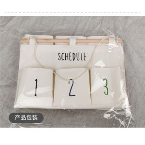 Puting hanging storage bag pockets organizer door wall chest holder customized
