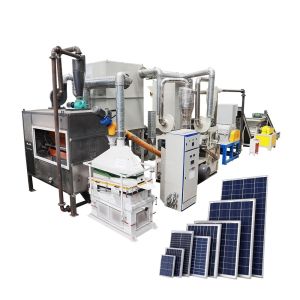 China Carton Portable Solar Panel Recycling Machine For Cathode Si Powder Separating Machine on sale