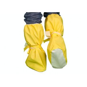 Microporous Anti Slip Disposable Bootie Covers Convenient Portable With PVC Sole