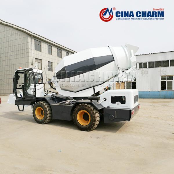 4 Wheel Driver 1.2m3 Self Loading Concrete Mixer Truck