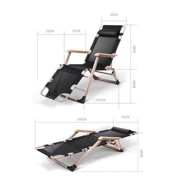 Hotel Patio Garden Camping Pool Zero Gravity Folding Chaise Recliner Sun Lounge Chair