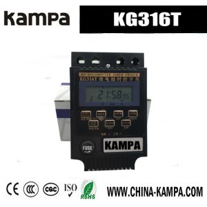 KG316T-II AC220V 25A Din Rail LCD Digital Programmable Electronic Timer Switch