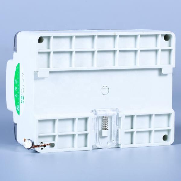 1.5 6 kW Power Range Single Phase Din Rail Energy Meter with IP51 Protection