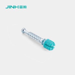 Blue Zinc Plated Cam Fitting Screw Adjustable Furniture Connecting Fitting For