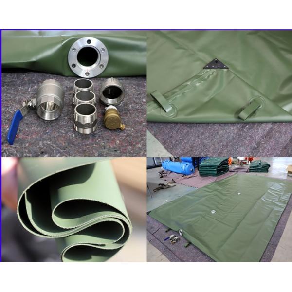 Environmentally Friendly Fuel Transfer Tank 10000L With Collapsible TPU Material