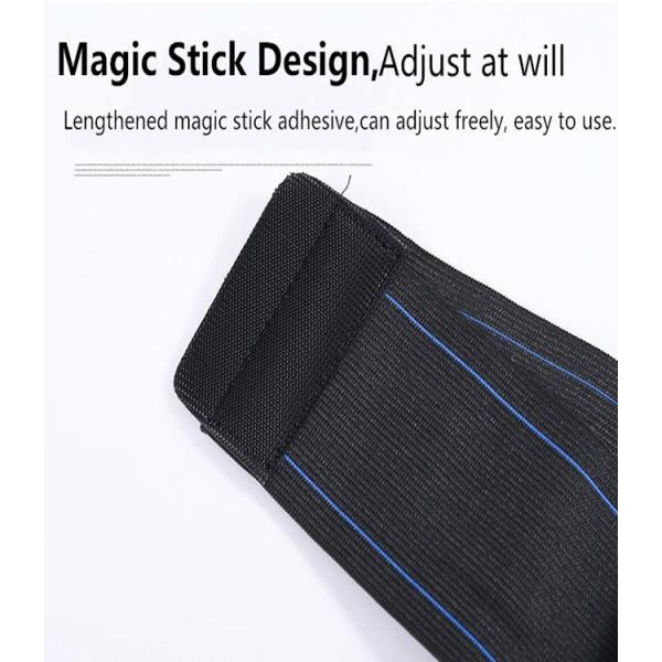 Relieve Lumbar Pressure Waist Support Belt Breathable Magnet Removable Steel Plate