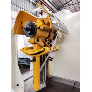 Line Speed 16 Meter Per Minute Mandrel Expansion Uncoiler With Straightener