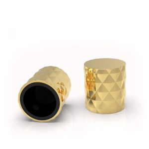 China Die Casting Screw Cap 18mm Zamak Perfume Caps Child Proof on sale