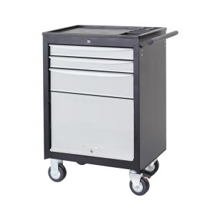 Easy to move 3 Drawer roller cabinet & 1 lockable bottom cabinet 27 inch (THD