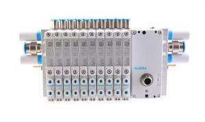 Festo Valve Manifold VTUG With Multi-pin Plug Or Fieldbus Connection VTUG-14-VRPT-B1T-Q12B-UB-Q6SU-24K+TTSC