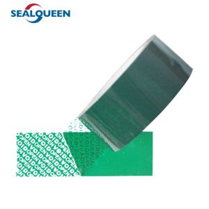 China 48mmX50m Strong Adhesive Carton Security Sealing Tape Warranty Tamper Evident on sale