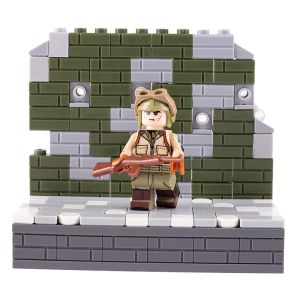 WW2 original army action mini figures marines soldiers US tank soldiers military