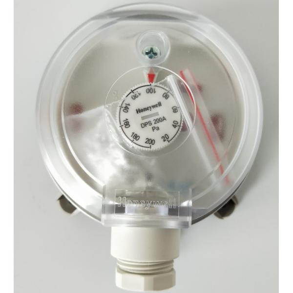IP54 Air Differential Pressure Gauge With Switch Honeywell Adjustable Pressure