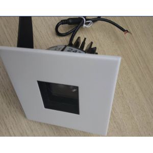 Square Warm White 10W LED Downlight Recessed for Bathroom High Luminous