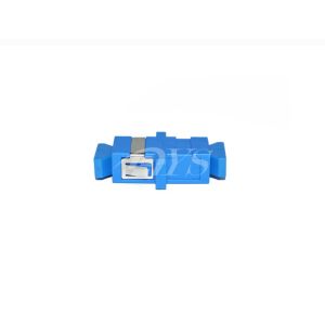 China SC Singlemode Simplex Fiber Optic Adapter Blue on sale