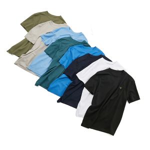 Custom Breathable Oversized Tshirt Printing Men's T-Shirts in 100% Cotton and