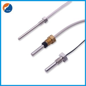 M8 Screw Threaded Probe Industrial Temperature Sensor For Heater Water Tank