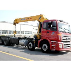 Durable Fast Response Boom Truck Loader Crane , Telescopic Boom Crane
