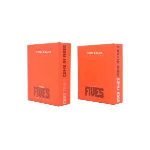 Embossed Multipack Prerolls Joint Paper Box Packaging with Match Compartment