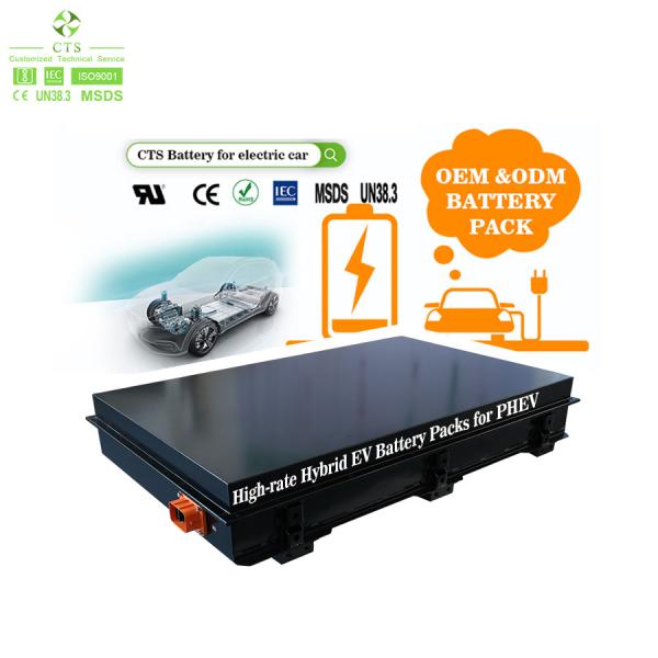 Quality Deep Cycle Lipofe4 NMC Battery Pack 280v 300v 25ah 30ah 48ah For Plug-in Electric Hybrid Vehicle wholesale