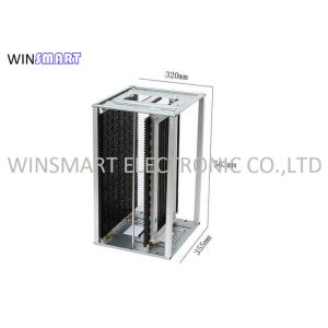 SMT metal ESD Magazine Rack , Antistatic PCB Storage Rack