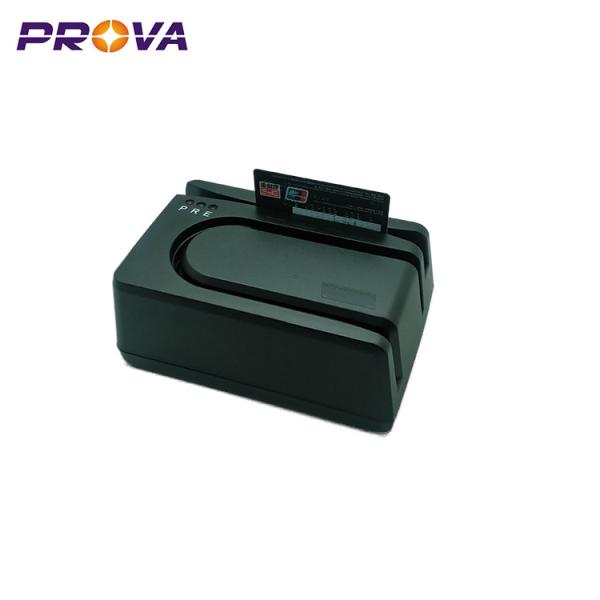 Quality 3 Tracks Smart MICR Check Reader , Easy Using Magnetic Ink Code Reader wholesale