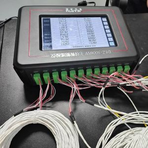 Multi-channel Temperature and Humidity Field Data Acquisition Logger with OBM