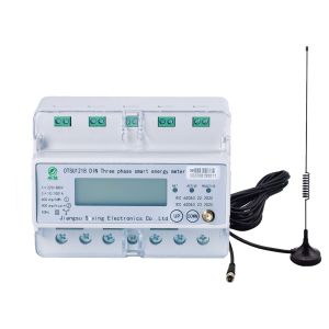 Api Programmable Three Phase Prepaid Energy Meter Wifi 3 Phase Din Rail Meter
