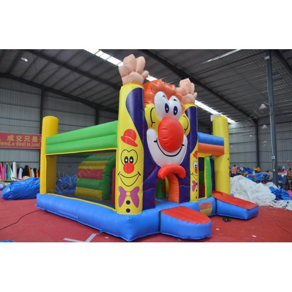 Unisex Inflatable Bounce House Combo with Colorful Design and Customized Size