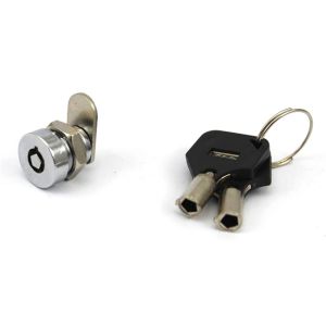 Cylinder-shaped Lock Face 4 Pins Small TubularCam Lock