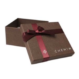 Pretty Coated Gift Packaging Boxes , Rigid Set Up Boxes For Shoes Environmental