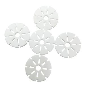 Engineering Plastic PTFE Sealing Gasket CNC Machining PTFE Parts For Industry