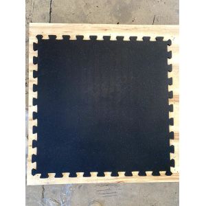 Simple Install & Economical Interlocking Rubber Flooring Tiles for Home Indoor