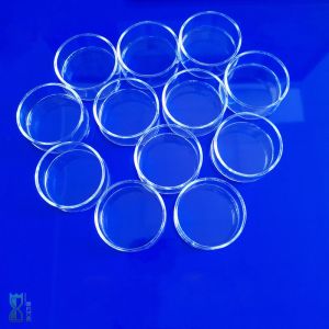 Factory Custom Lab Round Transparent Corrosion Resistant Quartz Glass Petri Dish