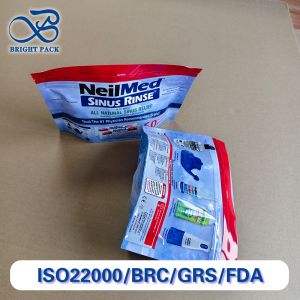 Resealable Stand Up Bags For Cleaning Agent Packaging With Customizable Design