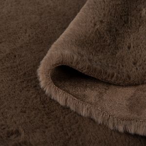 Knitted Rabbit Fur Fabric Fabric for Home Textile/ Garment/ Carpet Width 58/60