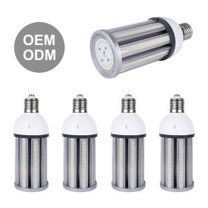 E40 E27 LED Corn Light With Wide Beam Angle 2700-6500K Color Temp Long Lifespan