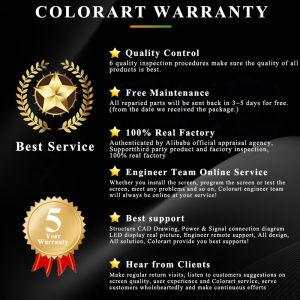 P0.9 Ultra HD 4K 8K COB LED Display with 170° Viewing Angle and 1000cd