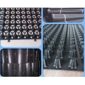 HDPE 3D Geocomposite Drain , Composite Drainage Board Extrusion Machine