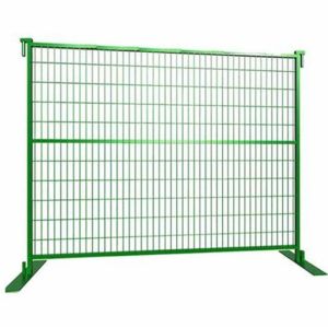 Orange Red Wire Movable Fence Temporary Fence Panels 24kg 2400mm*2100mm