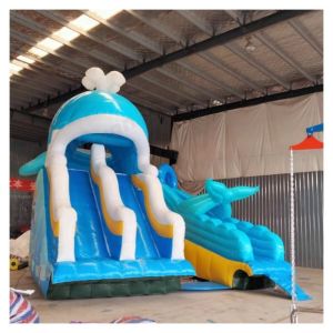 Custom Commercial Inflatable Floating Island Huge 6 Person Unicorn Party Island