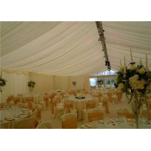 Custom Large Wedding Tents Party Marquee Tents High Pressed Red Blue