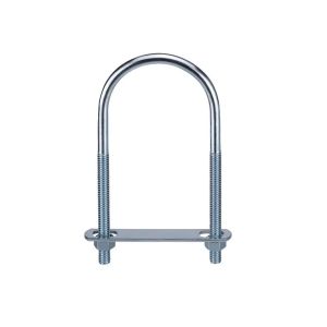ZINC Finish U Bolt And Fastener For Customized Colors Bracket Shaped Structure
