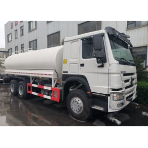 China Sinotruk Howo Sprinkler Water Tank Truck 6-25CBM 6 X 4 Euro 2 on sale