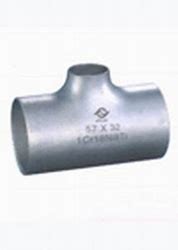 China Super Duplex 32760 Pipe Fittings 12 Inch Sch40 Stainless Steel Reducing Tee on sale