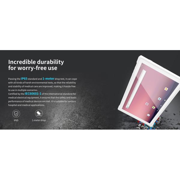 10 inch ODM/OEM Medical Rugged Tablet PC with 5G Capacitive Touch Screen Stylus and NFC
