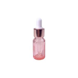 China 10ml Clear Essential Oil Glass Bottle with Screw Cap on sale
