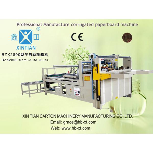 Paperboard Automatic Folding And Gluing Machine For Lock-Bottom Paper Box